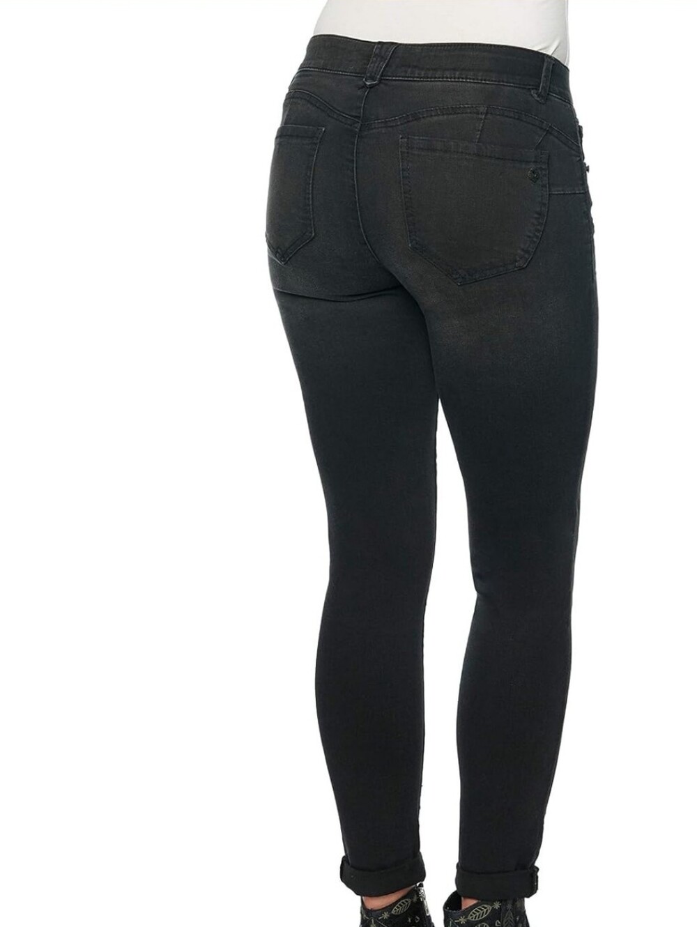 Democracy "AB solution" Black Skinny Jeans - High Rise Stretch